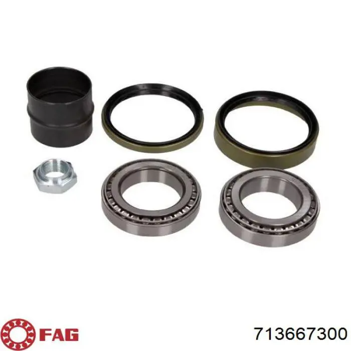 Cojinete de rueda delantero FAG 713667300 precio, desde 129,25 EUR