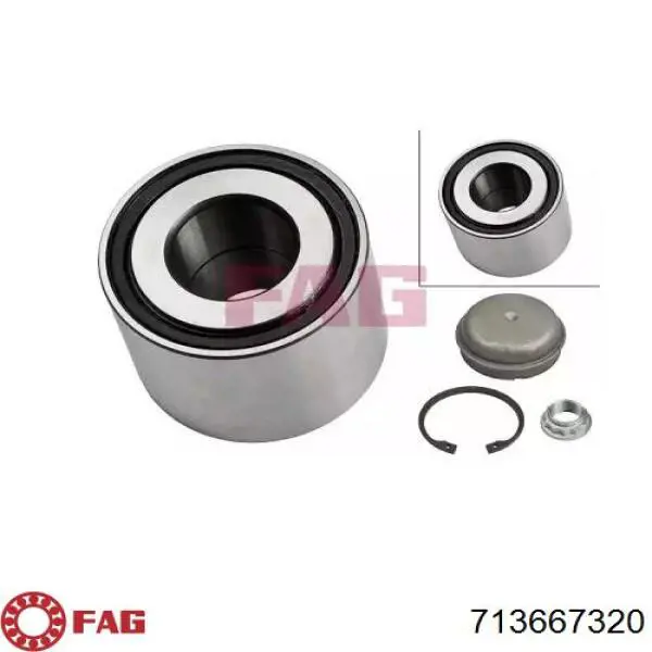 Cojinete de rueda trasero Mercedes A W168