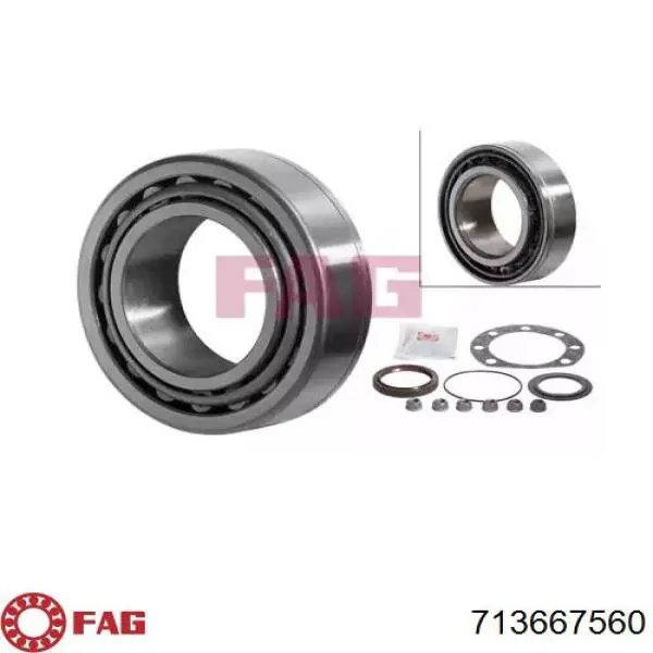 Cojinete de rueda 713667560 FAG