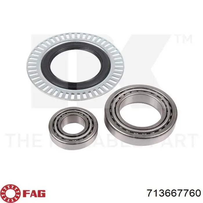 Cojinete de rueda delantero FAG 713667760 precio, desde 27,56 EUR