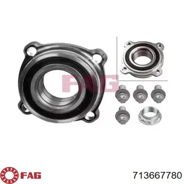 Cojinete de rueda trasero BMW 5 E61