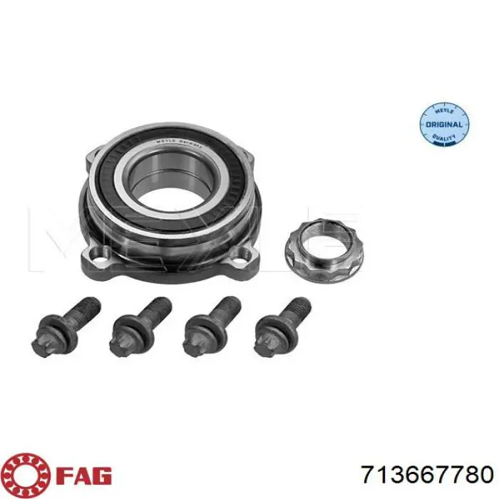 Cojinete de rueda trasero BMW 5 E61