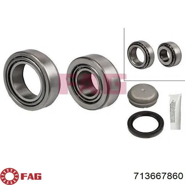 Cojinete de cubo Mercedes A1409800716