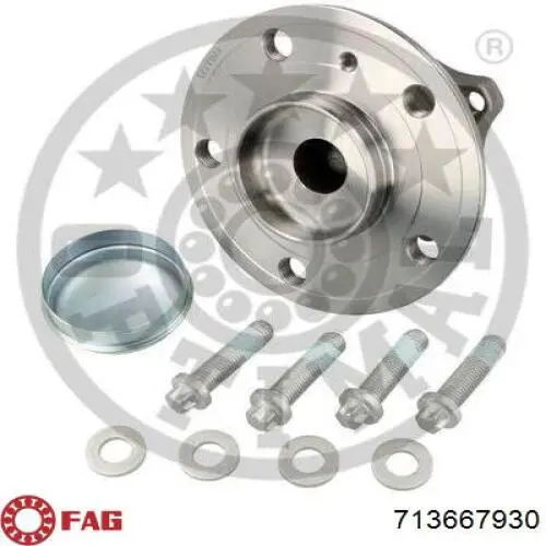 Comprar 713667930 FAG Cubo de rueda, Eje trasero
