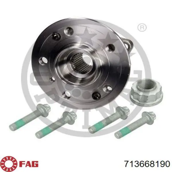Buje de rueda delantero HGB43552S01 SNR