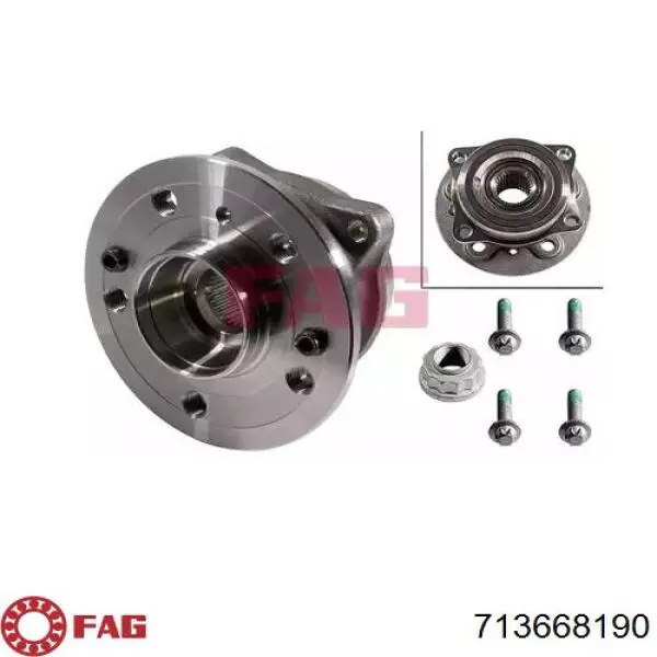 Comprar 713668190 FAG Bujes de ruedas