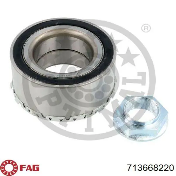 Cojinete de cubo delantero FAG 713668220 precio, desde 158,51 EUR