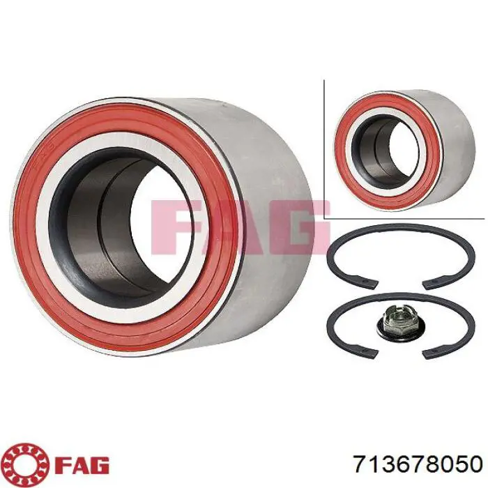 Cojinete de rueda delantero 472075000 Mercedes