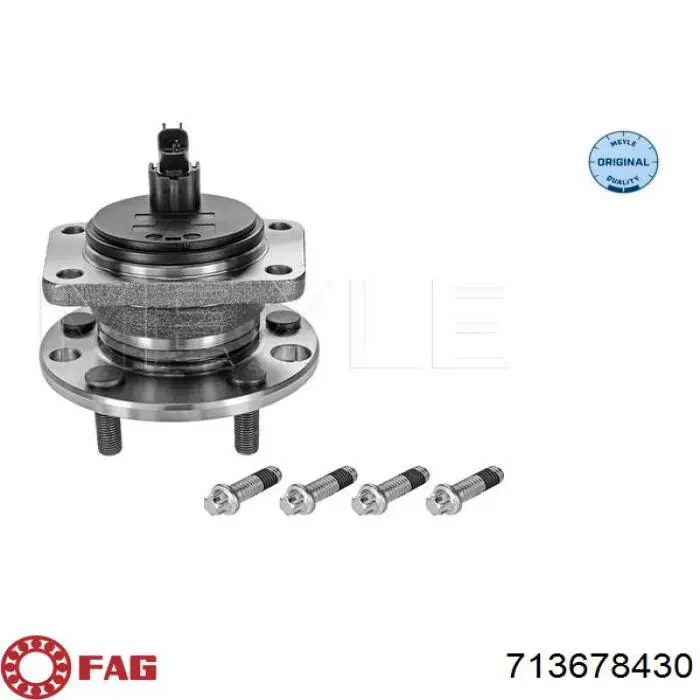 Cubo de rueda trasero Jaguar X-type CF1