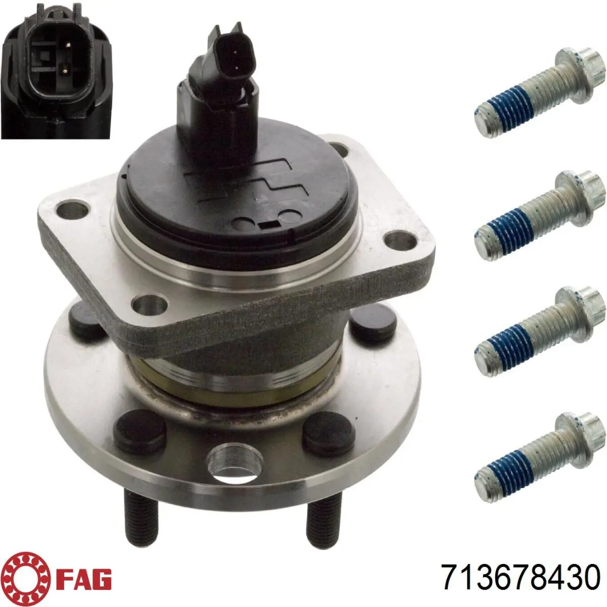 Cubo de rueda trasero Jaguar X-type CF1