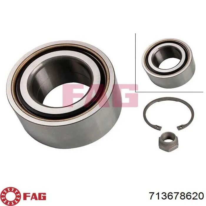 Cojinete de rueda delantero Moog FDWB11178 precio, desde 65,39 EUR
