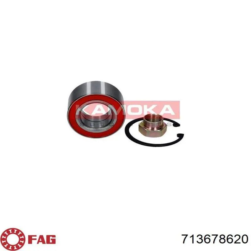 Rodamiento de rueda delantero Moog FDWB11178
