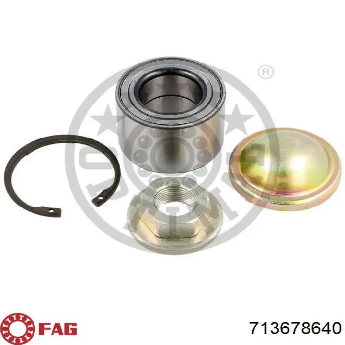 Comprar 713678640 FAG Cojinete de rueda trasero