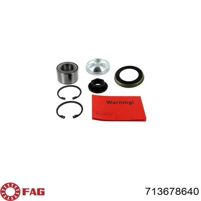Cojinete de rueda 713678640 FAG