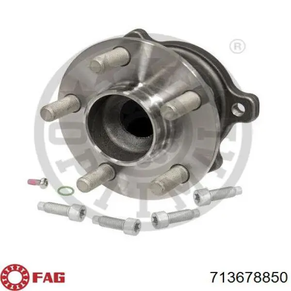 6G912C299AAD Ford cubo de rueda trasero