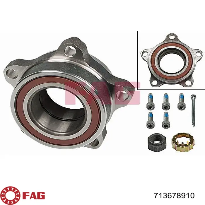 Comprar 6C112B663BA Ford Cojinete de rueda delantero