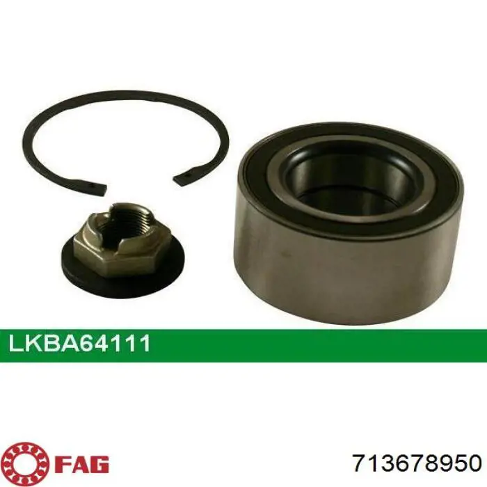Cojinete de rueda delantero 8V4Z1215C Ford