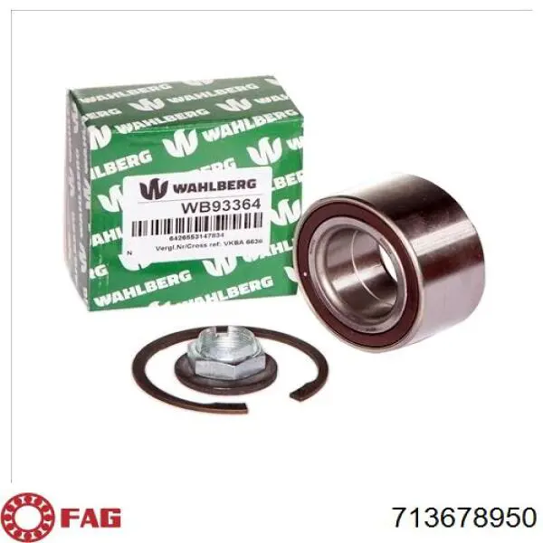 Comprar 713678950 FAG Cojinete de rueda delantero