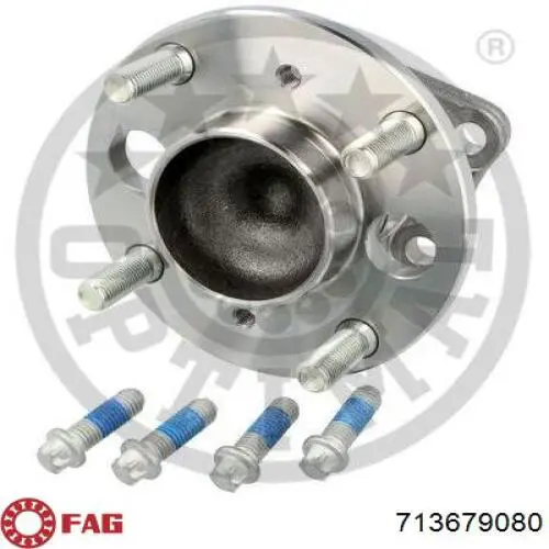 Cubo de rueda trasero Ford Fiesta CB1