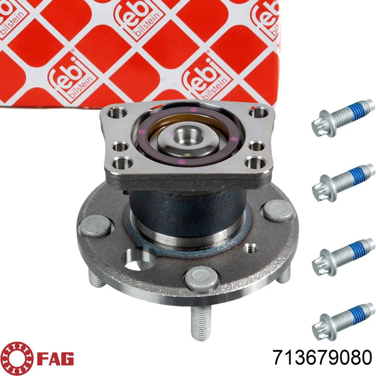 Cubo de rueda trasero Ford Fiesta CB1