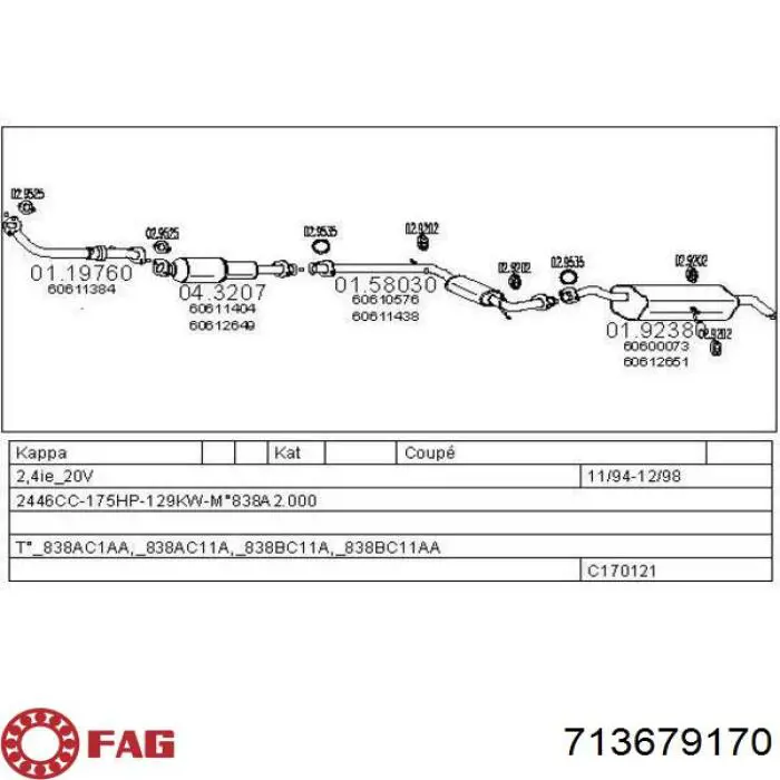 Buje FAG 713679170