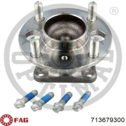 Cubo de rueda trasero Ford Fiesta CB1