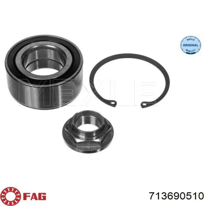 13208672 Opel Rodamientos de rueda delantero