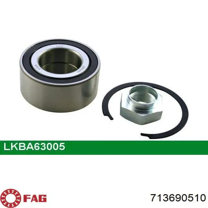 Cojinete de rueda delantero Fiat Tipo 160