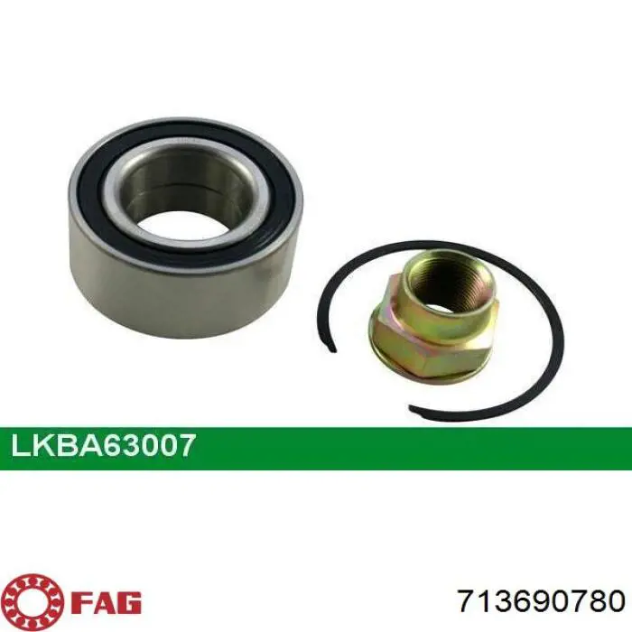 Cojinete de rueda delantero 12536 Febi