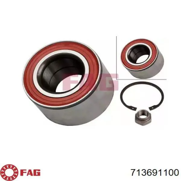 Cojinete de cubo NFC NFB3307
