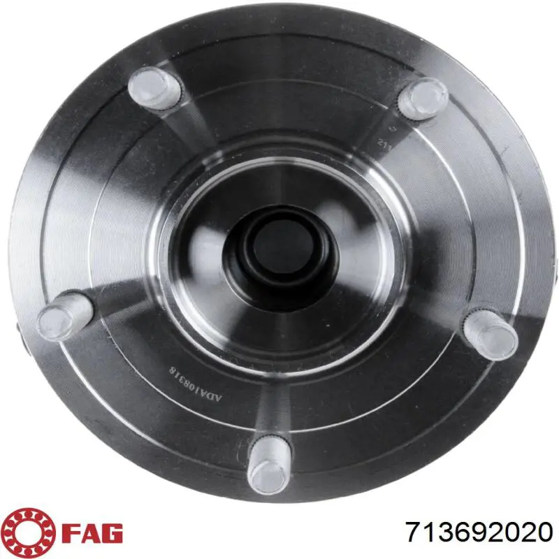 Cubo de rueda trasero derecho 68184742AA Chrysler