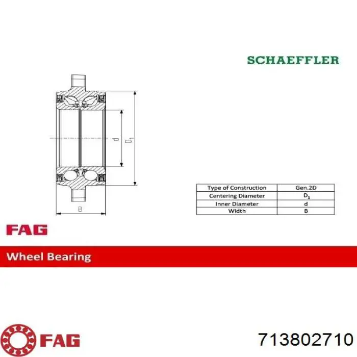 Cojinete de rueda trasero BMW 5 E39