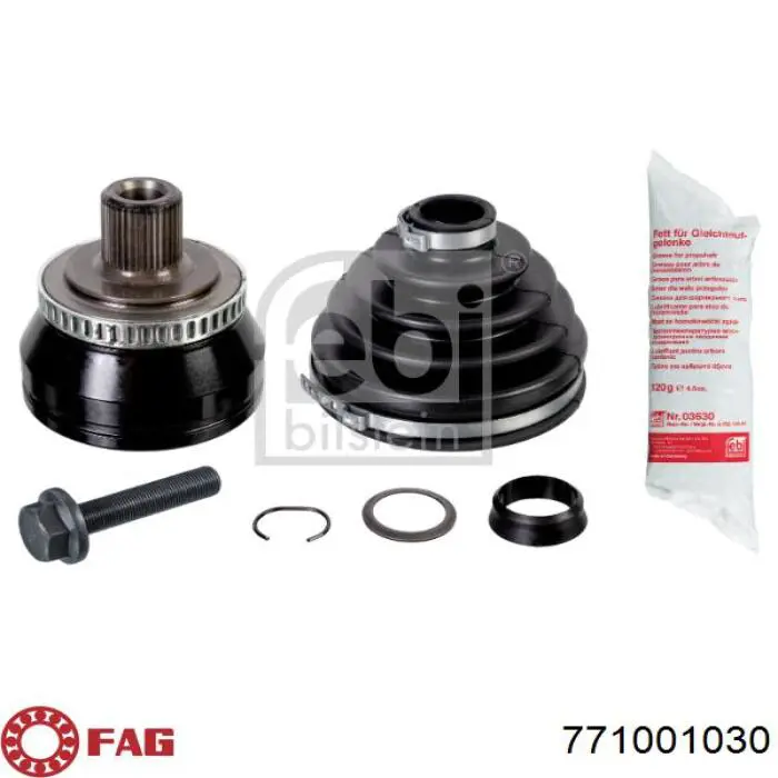Junta homocinética exterior trasera FAG 771001030 precio, desde 38,42 EUR