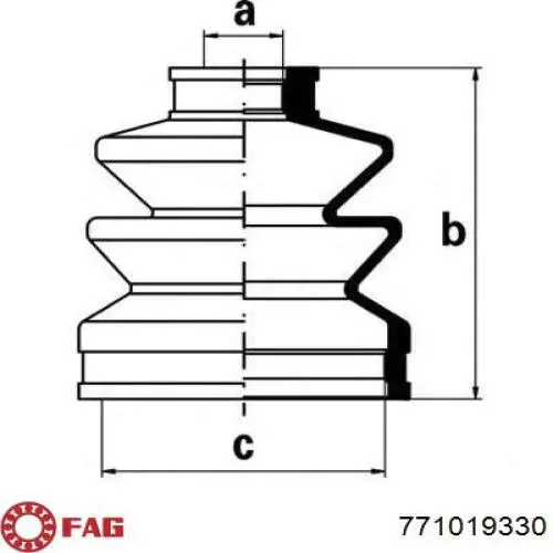 Comprar 771019330 FAG Junta homocinetica