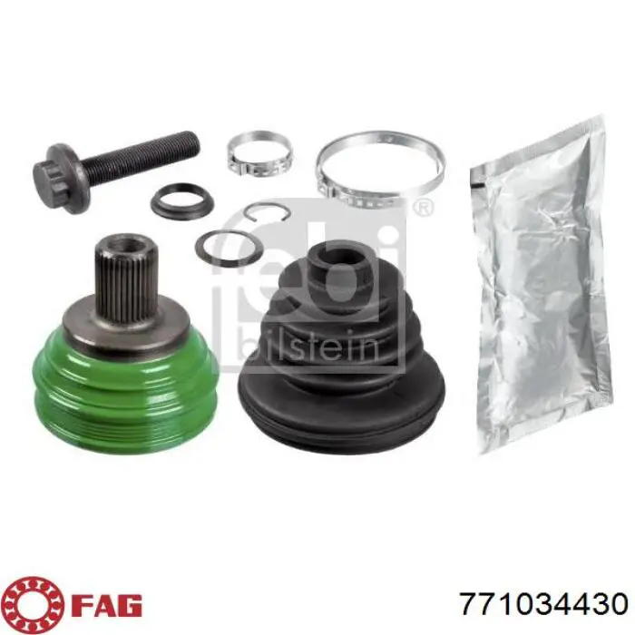 Junta homocinética exterior delantera FAG 771034430 precio, desde 21,14 EUR
