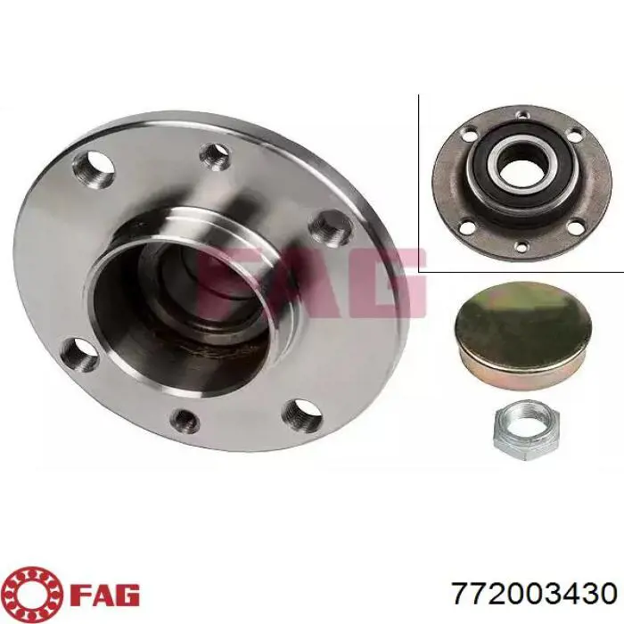 Comprar 772003430 FAG Fuelle de palier delantero exterior