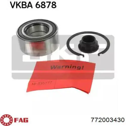 772003430 FAG Fuelle transmisión delantero exterior