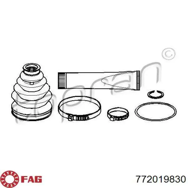 Fuelle transmisión delantero exterior VAG 1J0498201D precio, desde 16,05 EUR