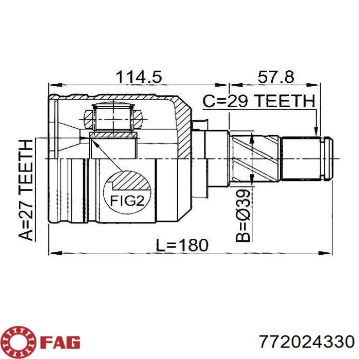 Fuelle exterior del eje de transmisión trasero VAG 3B0598203 precio, desde 5,10 EUR