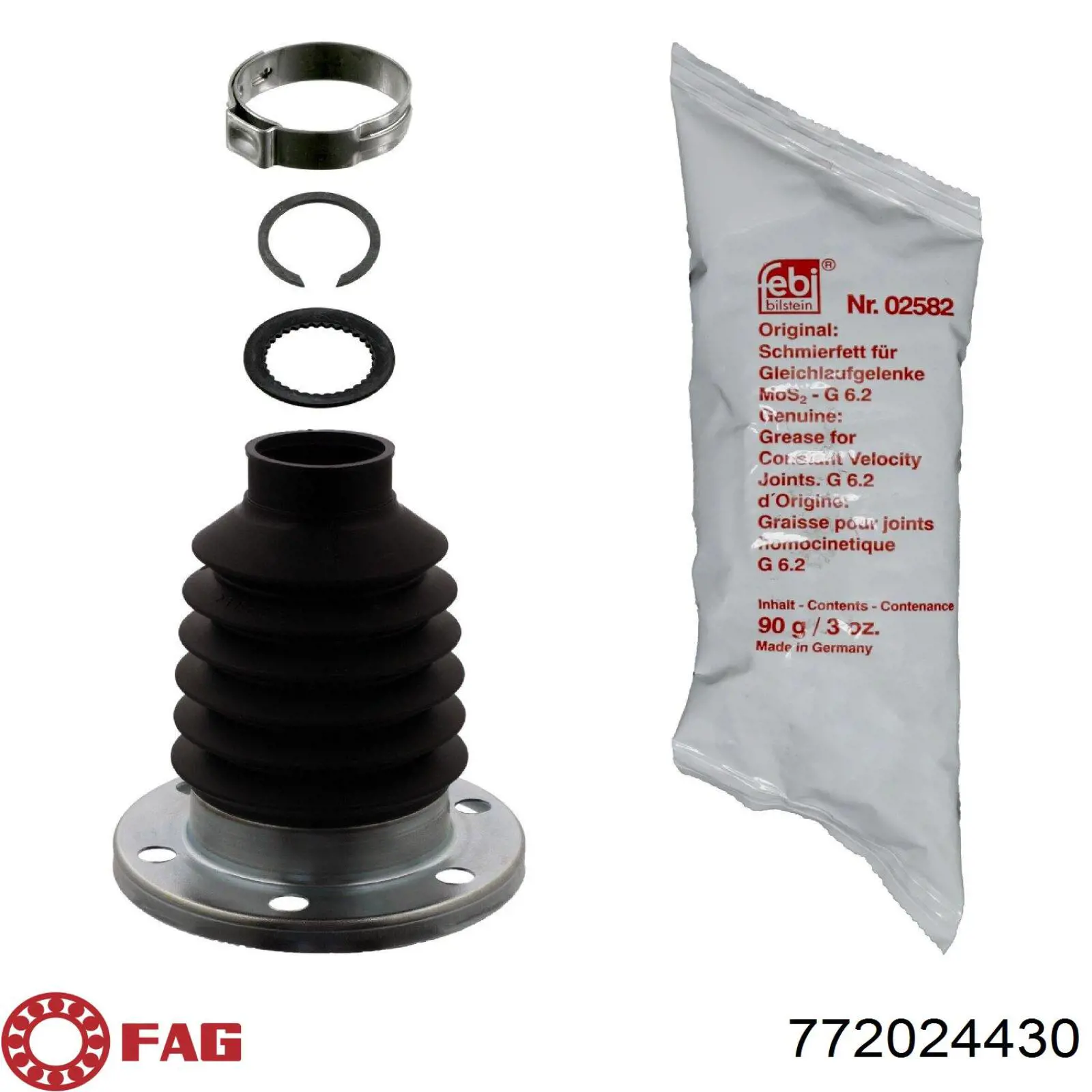 Comprar 772024430 FAG Fuelle de semieje delantero interior