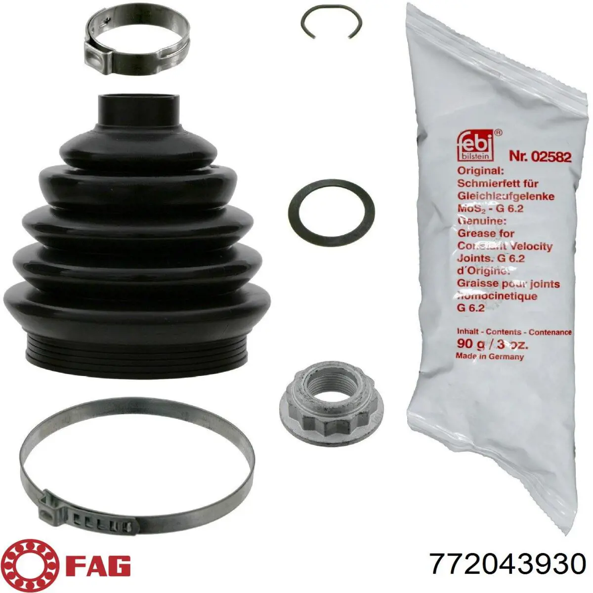 Fuelle, palier delantero exterior FAG 772043930 precio, desde 20,09 EUR