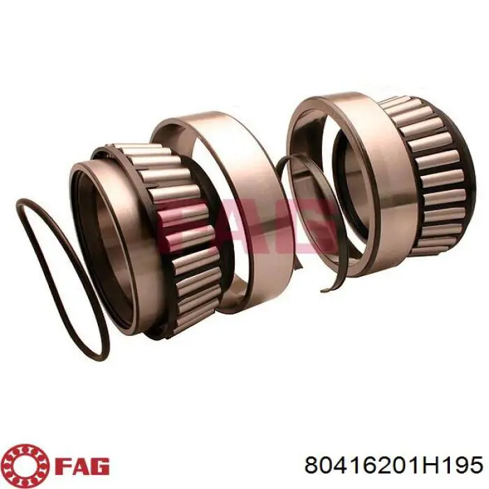 Cojinete de cubo delantero FAG 80416201H195 precio, desde 199,23 EUR