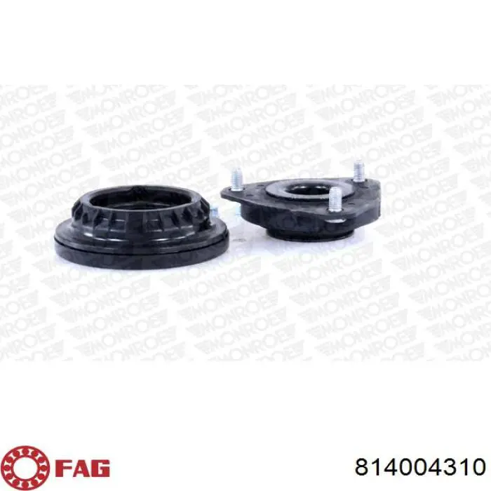Soporte del amortiguador delantero FAG 814004310