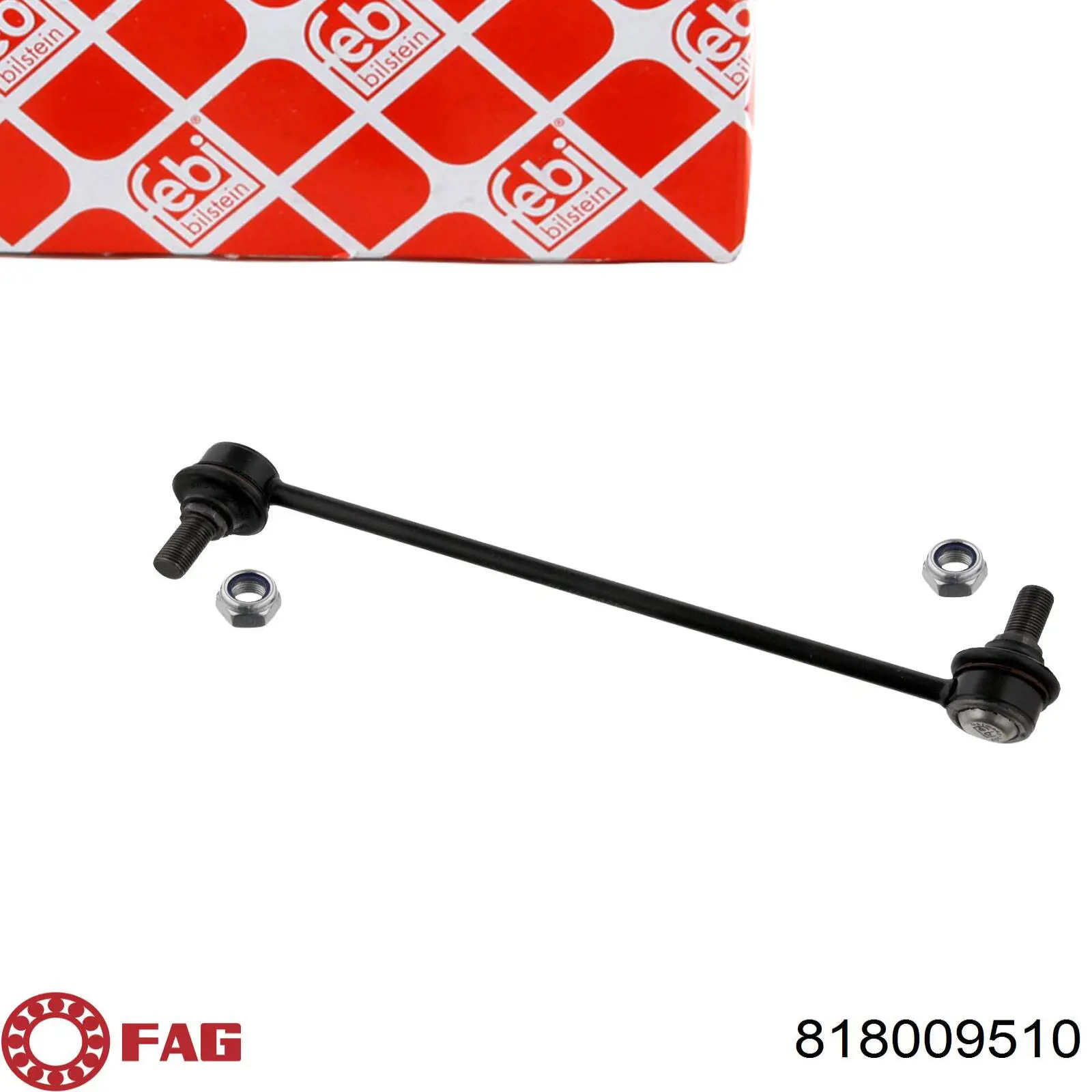 Bieleta estabilizadora delantera derecha FAG 818009510 precio, desde 14,64 EUR
