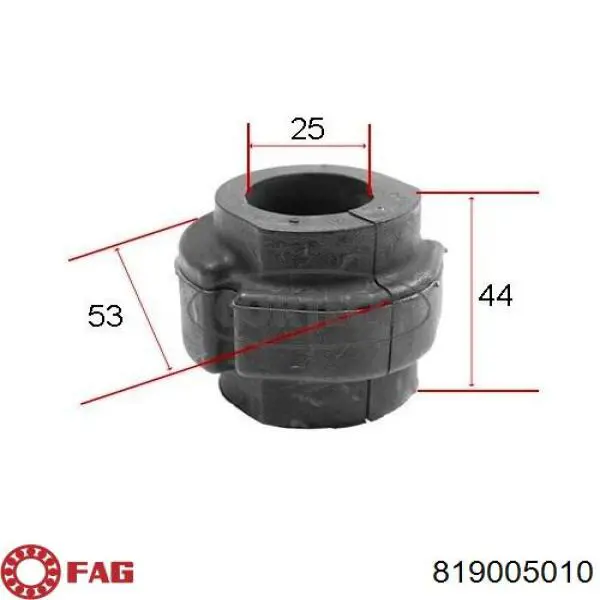 Comprar 819005010 FAG Buje de barra estabilizadora delantera