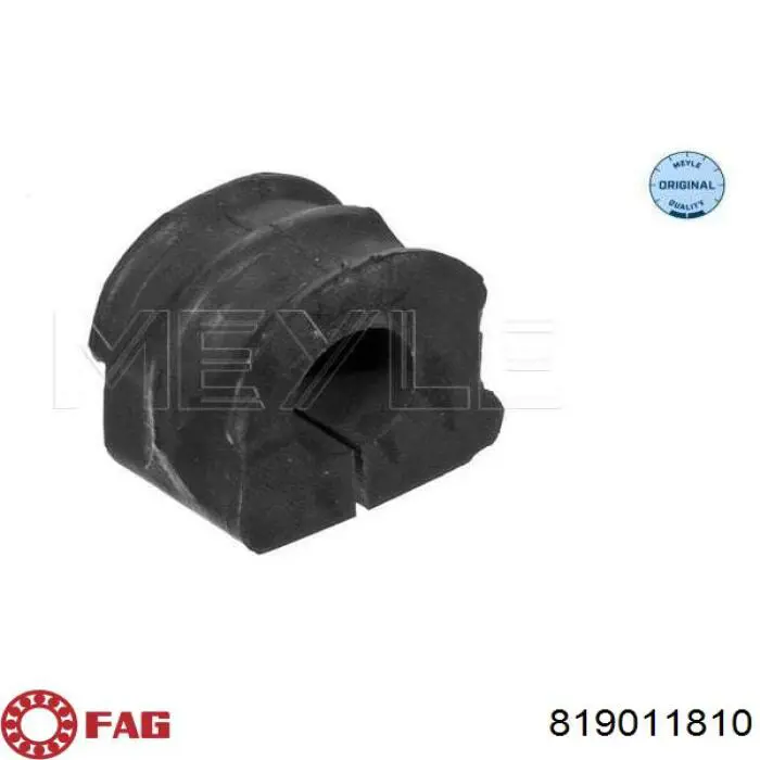 Buje de barra estabilizadora delantera 06448 Metalcaucho