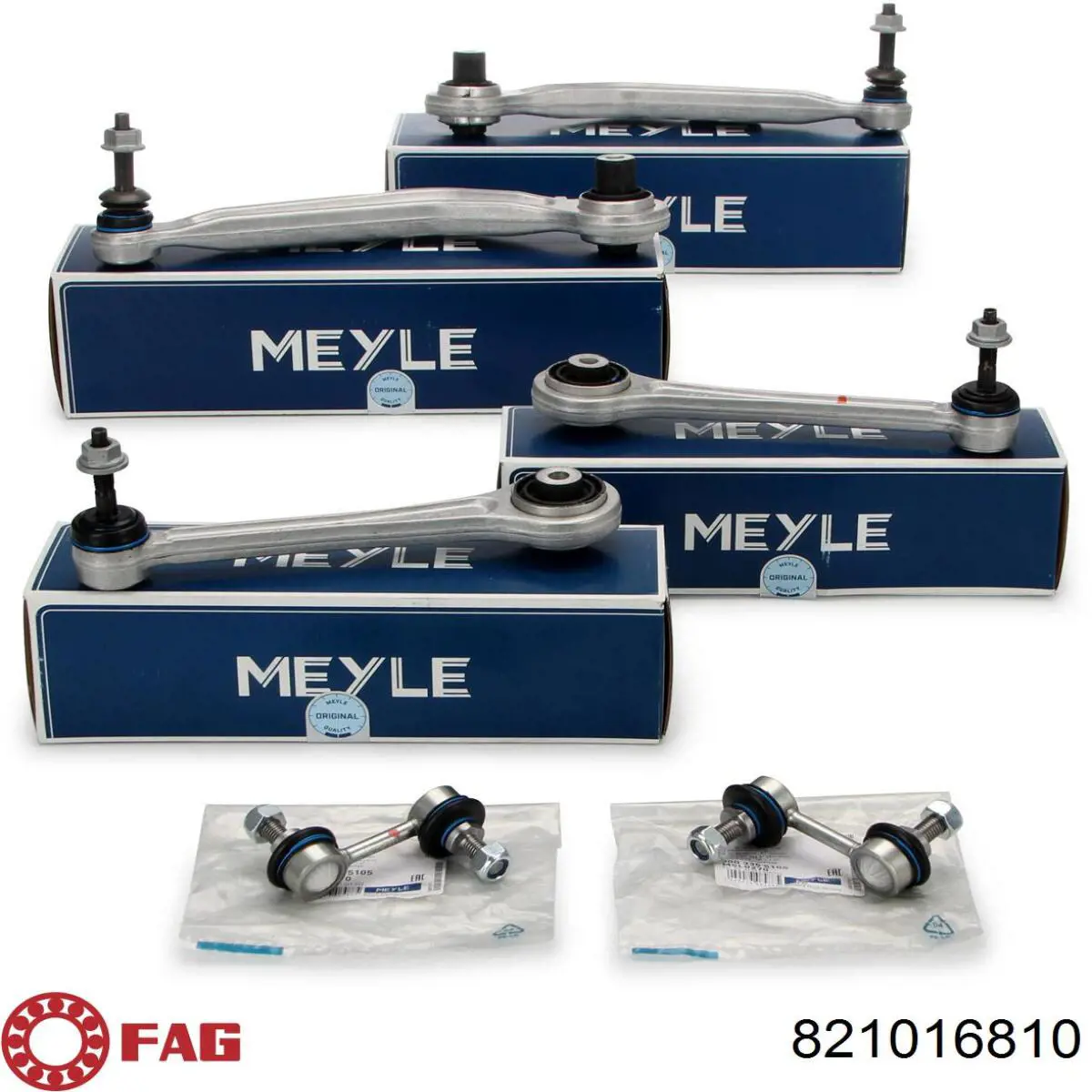 Brazo superior de suspensión trasera izquierdo/derecho 821016810 FAG