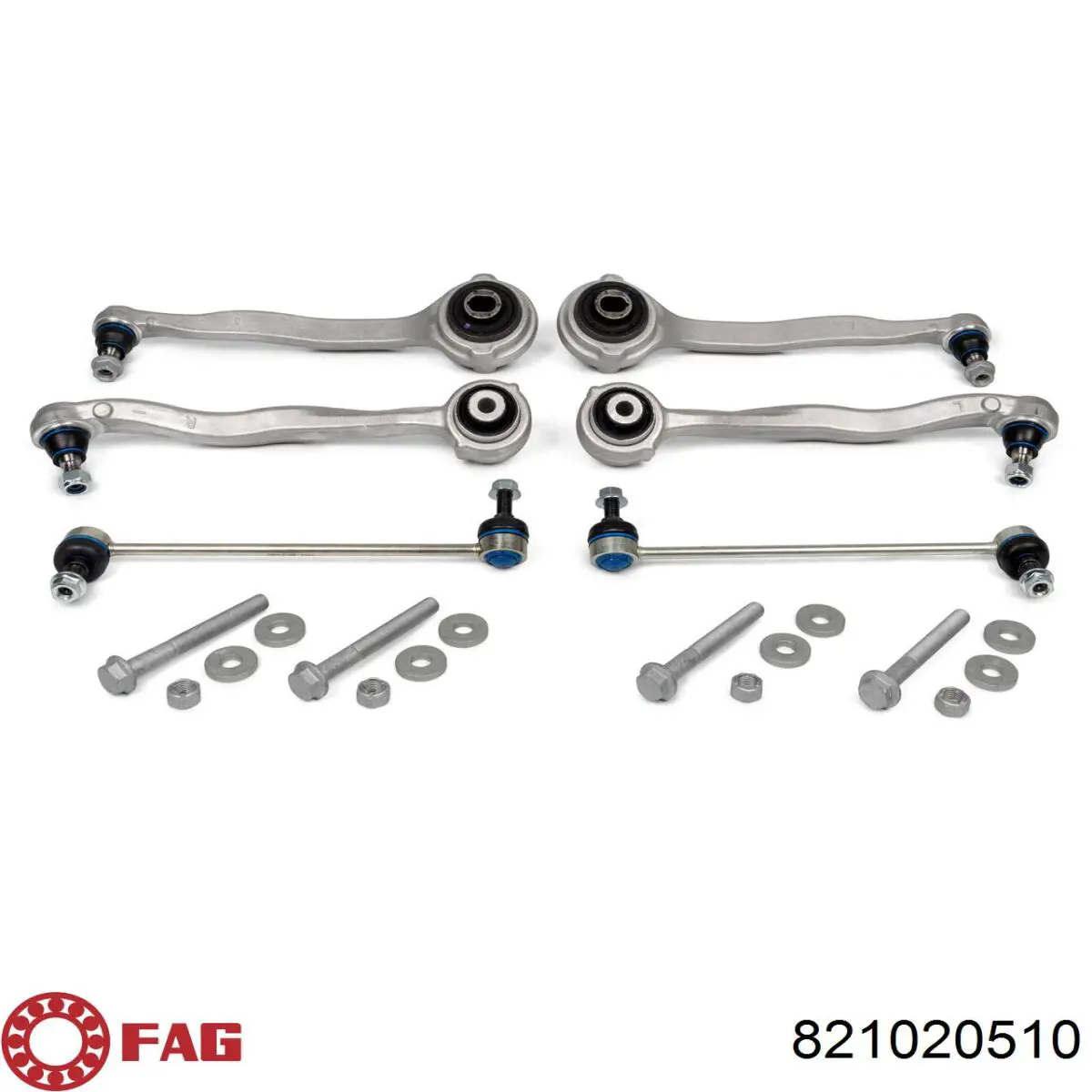Brazo superior derecho de la suspensión delantera 821020510 FAG