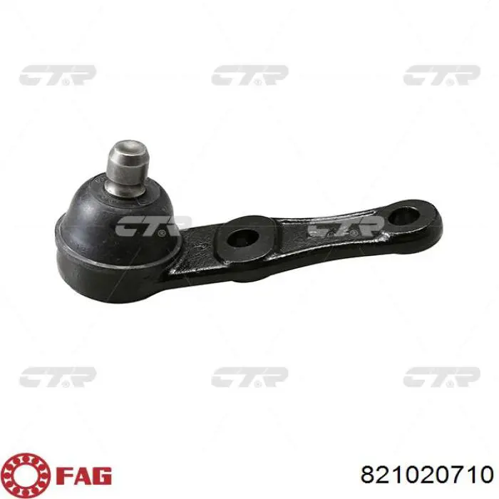Brazo inferior derecho de la suspensión delantera 821020710 FAG