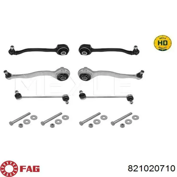 821020710 FAG barra oscilante, suspensión de ruedas delantera, inferior derecha